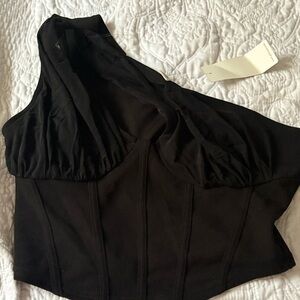 Privy Elegant Black Top